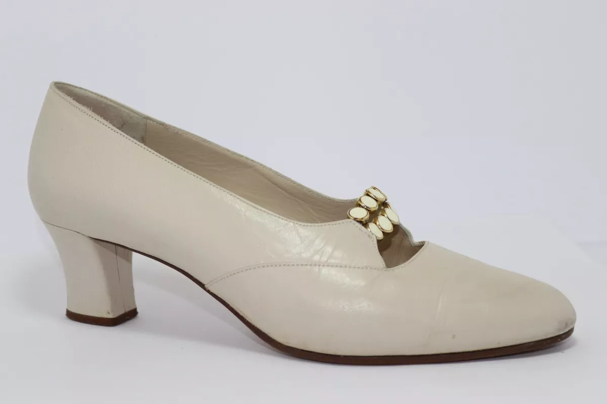 MINELLI Escarpins Cuir Beige Taille 38