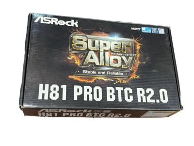 ASROCK SUPER ALLOY MOTHERBOARD H81 PRO BTC R2.0