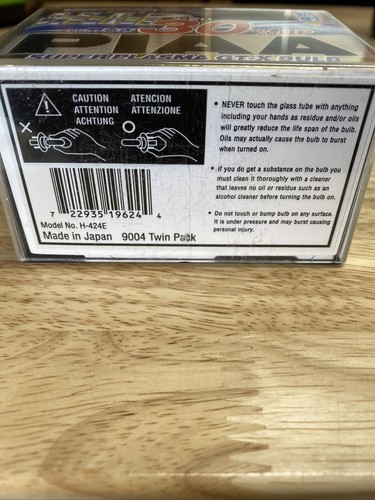 PIAA Super Plasma GT-X 9004 JDM H-424E - Picture 4 of 5