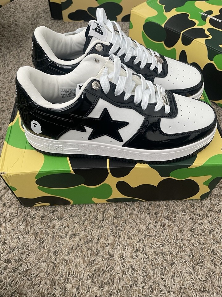 A Bathing Ape Bapesta Black eBay