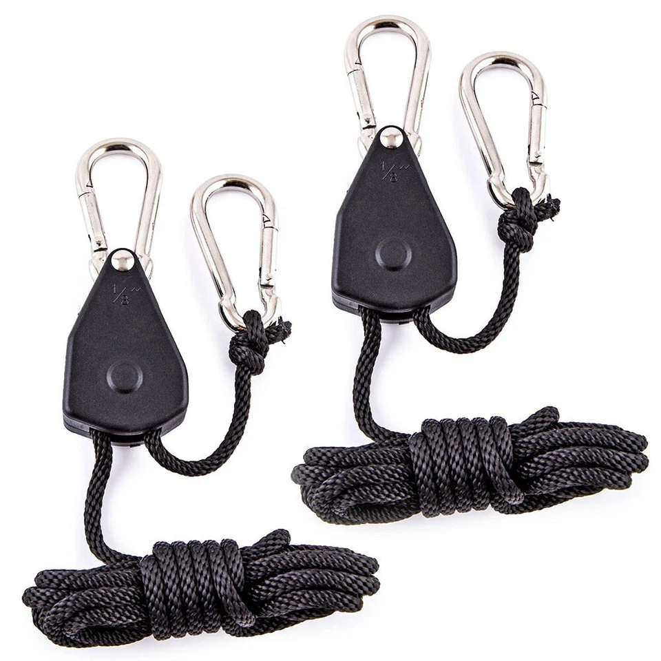 Adjustable Rope Hanger, Heavy Duty Ratchet Tie down Strap US *⇓ - Image 4 of 4