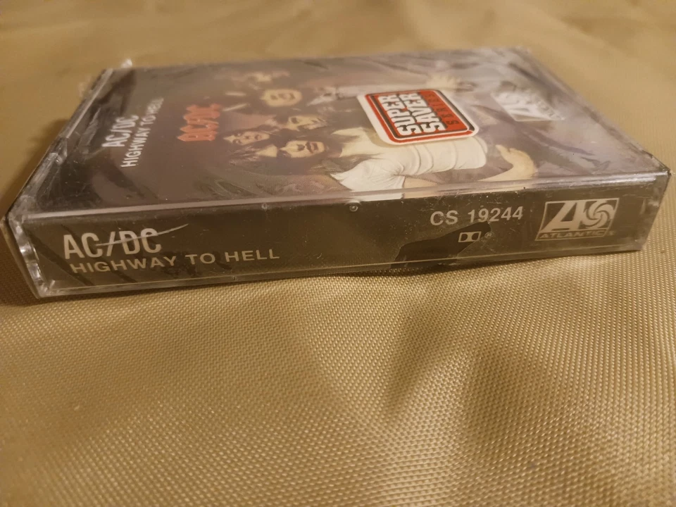 AC/DC - HIGHWAY TO HELL Cassette 1979 Atlantic - **NEW SEALED** - Image 3 of 4
