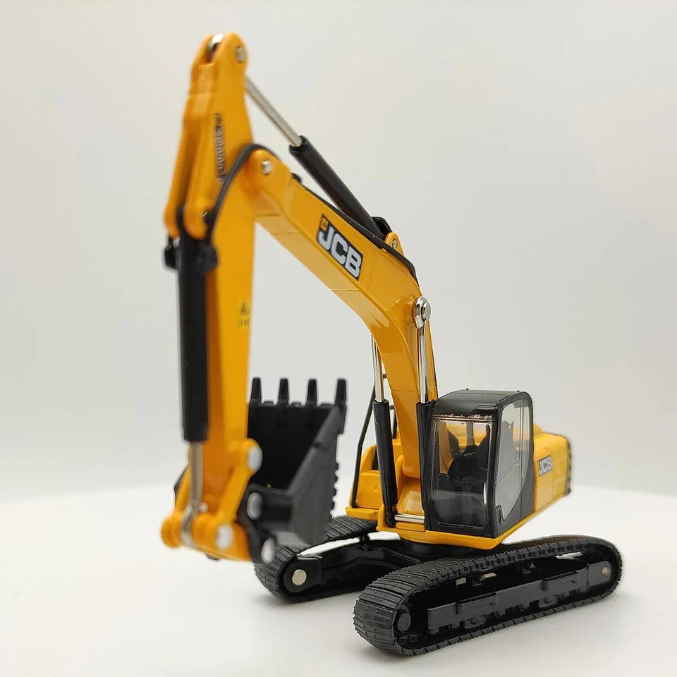 1:76 Scale 76JS001 JCB JS220 Tracked Excavator Engineering Car Alloy Car Model - Image 4 of 4