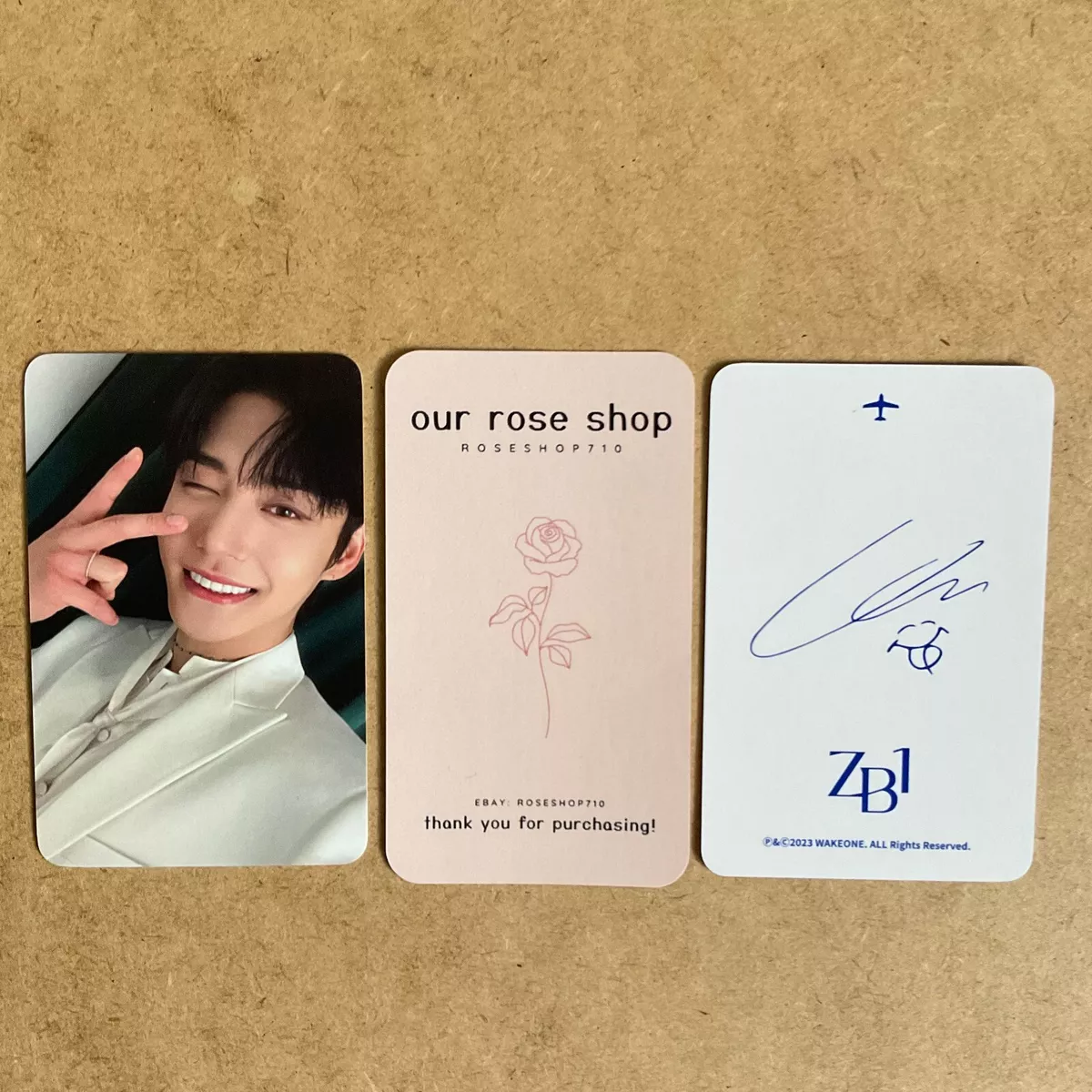 ZB1 Zerobaseone The Moving Seoul Popup MD 50k KRW Week 2 LD Lucky Draw Photocard ZB1 Zerobaseone The Moving Seoul Popup MD 50k KRW Week 2 LD Lucky Draw Photocard