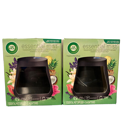 2 Air Wick Essential Mist Diffusers 1ct Essential Oils Diffuser Air Freshener