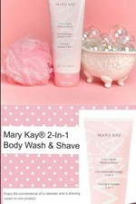 MARY KAY 2-IN-1 BODY WASH  SHAVE  FULL SIZE 6.5 FI. OZ. SEALED