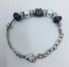 Vintage Bella Perlina Butterfly Purple Pearl ...