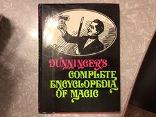 Dunninger  s Complete Encyclopedia Of Magic - HCDJ - Illustrated - Bonanza Books