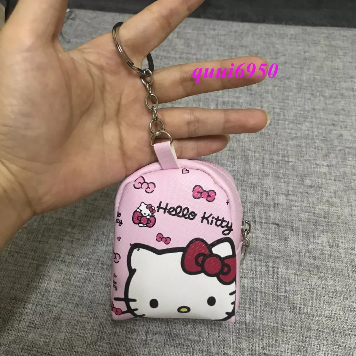 Pretty Pink Wallet Keychain