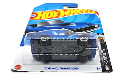 Hot Wheels '70 Plymouth Barracuda Kids Model Diecast Toy Car HW