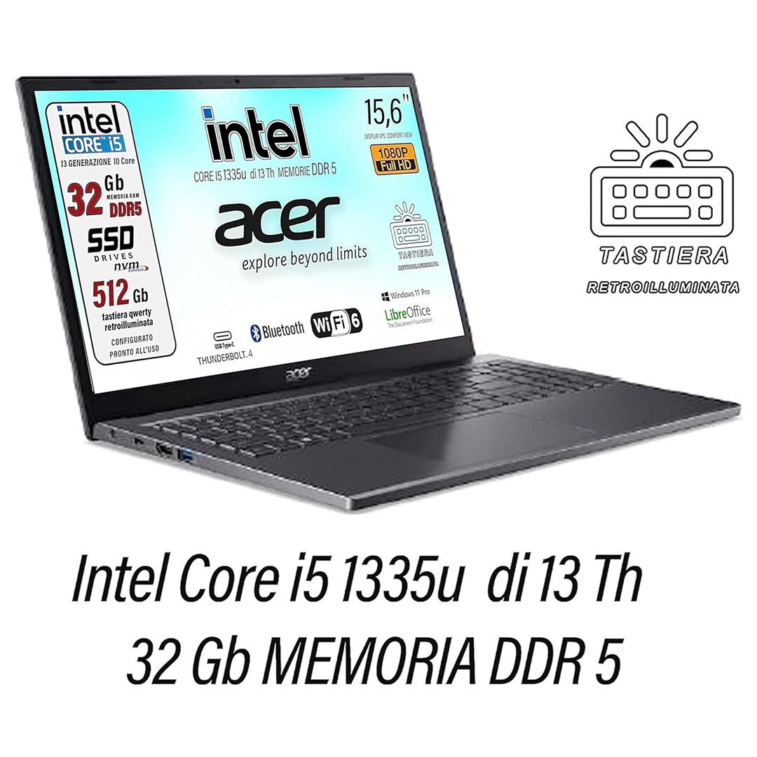 ASUS VivoBook 15 F1502ZA-EJ769W Intel® Core™ i7 i7-1260P Computer portatile 39,6 cm (15.6) Full HD 16 GB DDR4-SDRAM 512 GB SSD Wi-Fi 6 (802.11ax) Windows 11 Home Argento - Di Lella