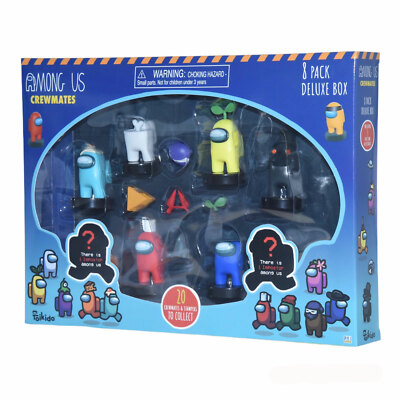 Among Us Crewmate Stampers 8 Pack Deluxe Box