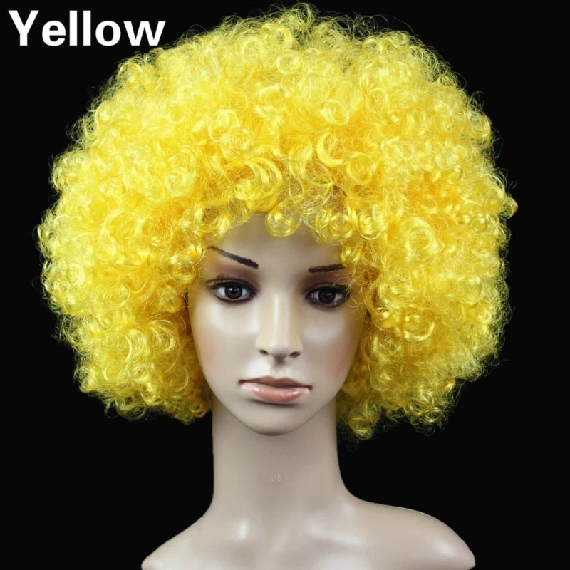 1x Peluca Payaso Unisex Circo Divertida Elegante Vestido de Fiesta Accesorio Escenario Disco Novedad Foto 3 de 4