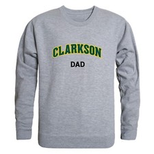 Clarkson University Golden Knights Dad Crewneck Sweatshirt Sweater