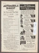 1932 HOBART Bros. Magazine AD~BEE LINE/Frame & Axle Straightening~DAVENPORT, IA.