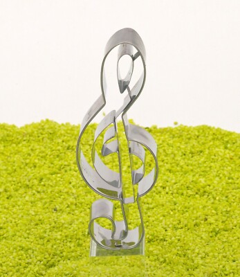 RBV Birkmann Ausstecher Ausstechform Notenschlüssel Edelstahl 11,5 cm  