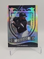 2021 Panini Prizm #22 Luis Robert Silver Holo Refractor Chronicles Crusade