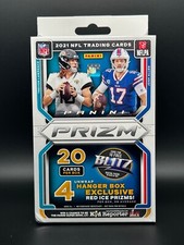 2021 Prizm NFL Football Hanger Box Red Ice-New Factory Sealed