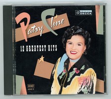 Patsy Cline - 12 Greatest Hits - Audio CD 1988 MCA Records