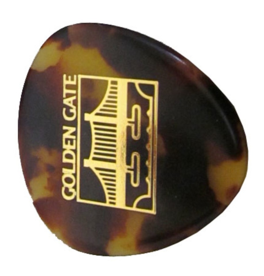 Golden Gate Mandolin Picks 12 Pack Guitar Picks Flat Picks Shell 1.3mm