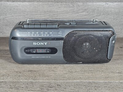 ソニーカセットレコーダー CFM-155 Cfm-155 Sony Mini Vintage Boombox Radio Am FM Cassette