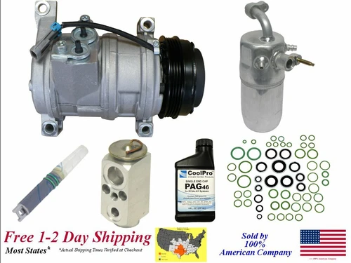 New A/C AC Compressor Kit for 2007-2014 Escalade 6.2L