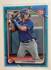 2024 Bowman Josh Rivera 1st Sky Blue Paper #d 321/499