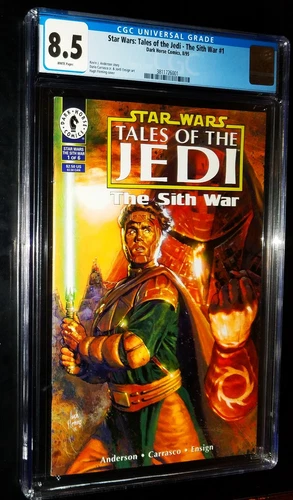 STAR WARS:TALES OF THE JEDI-THE SITH WAR #1 1995 Dark Horse Comics CGC 8.5 VF+