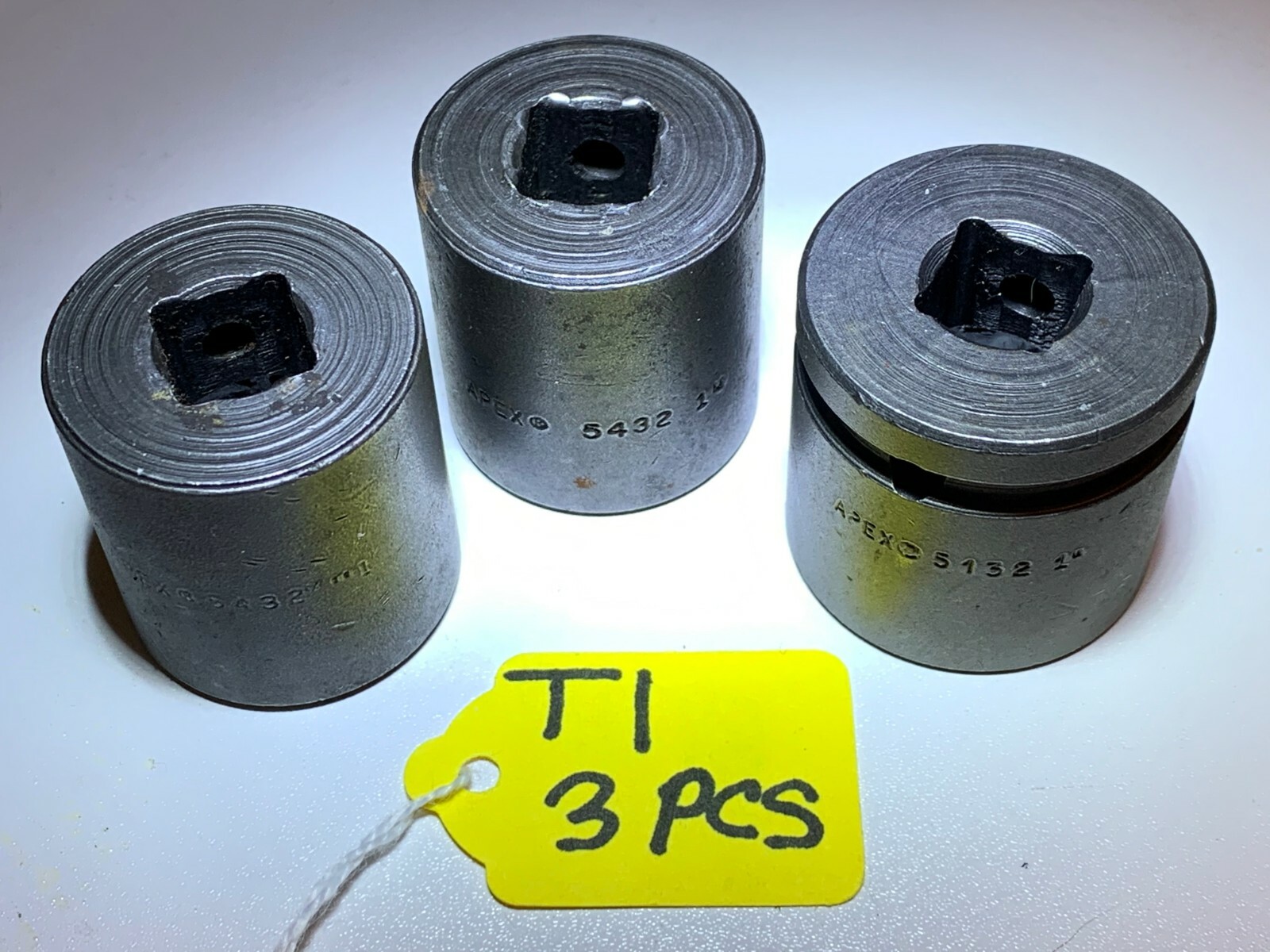3-PCS -Apex 5132, 5432 Impact Socket - 1" X 1/2" DRIVE | eBay
