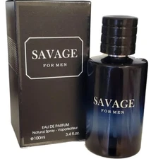 Savage cologne for Men- 3.4 Oz Men's Eau De Parfum. Men's Casual Cologne