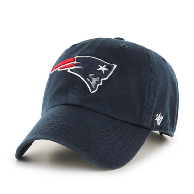 New England Patriots Navy NFL '47 Brand CLEAN UP Adjustable Unisex Adult Cap