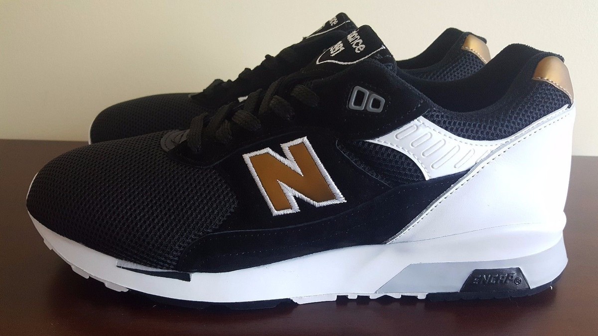 NEW BALANCE RARE MADE IN ENGLAND BLACK GOLD M1991KG 1500 991 