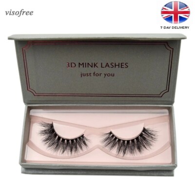 3D Falsche Wimpern Full Volume Mink Lashes Soft Natural Long Mink Eyelashes