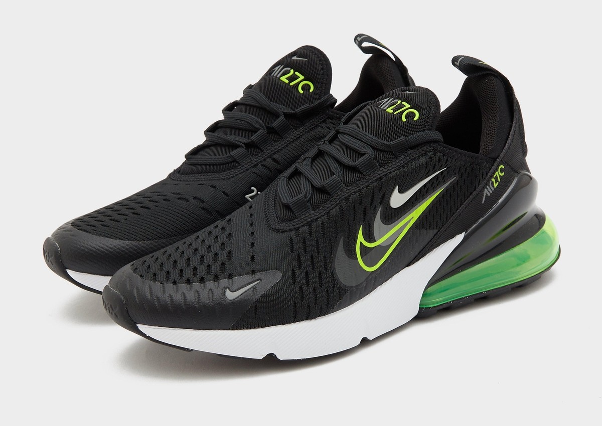 nike 270 green and black