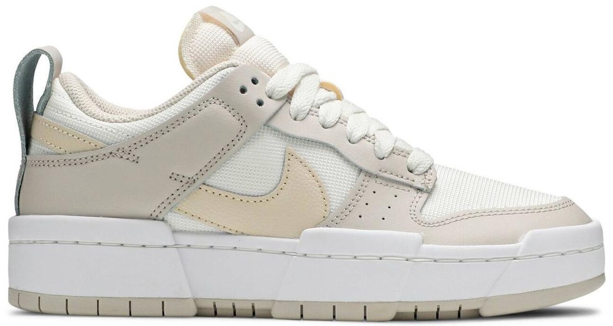 Nike Dunk Disrupt Low White Metallic Gold W | eBay