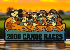 Tokyo Disneyland - Cast Member - 2000 Canoe Races Pin