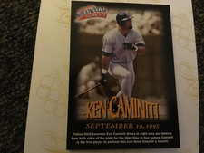 1997-98 Fleer Million Dollar Moments # 30 - Ken Caminiti - San Diego Padres !!!