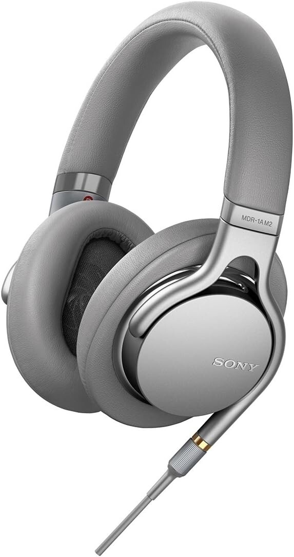 SONY MDR-1AM2 S STEREO HEADPHONES SILVER Hi-res Japan | eBay