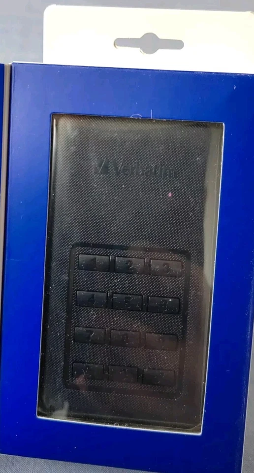 Verbatim Store 'n' Go Secure 256GB Portable SSD mit Verschlüsselung ovp neu  - Bild 2 von 4