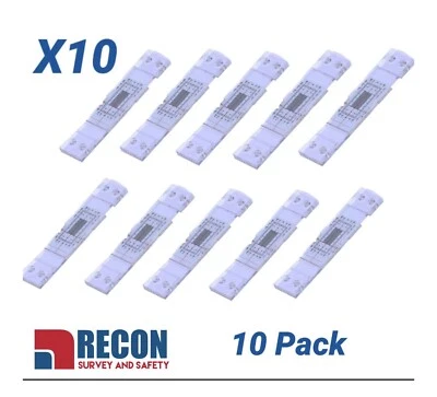 RECON SURVEY LTD RECON SURVEY TELL TALE WALL CRACK MONITOR – STD TEN PACK - £41.67+ VAT
