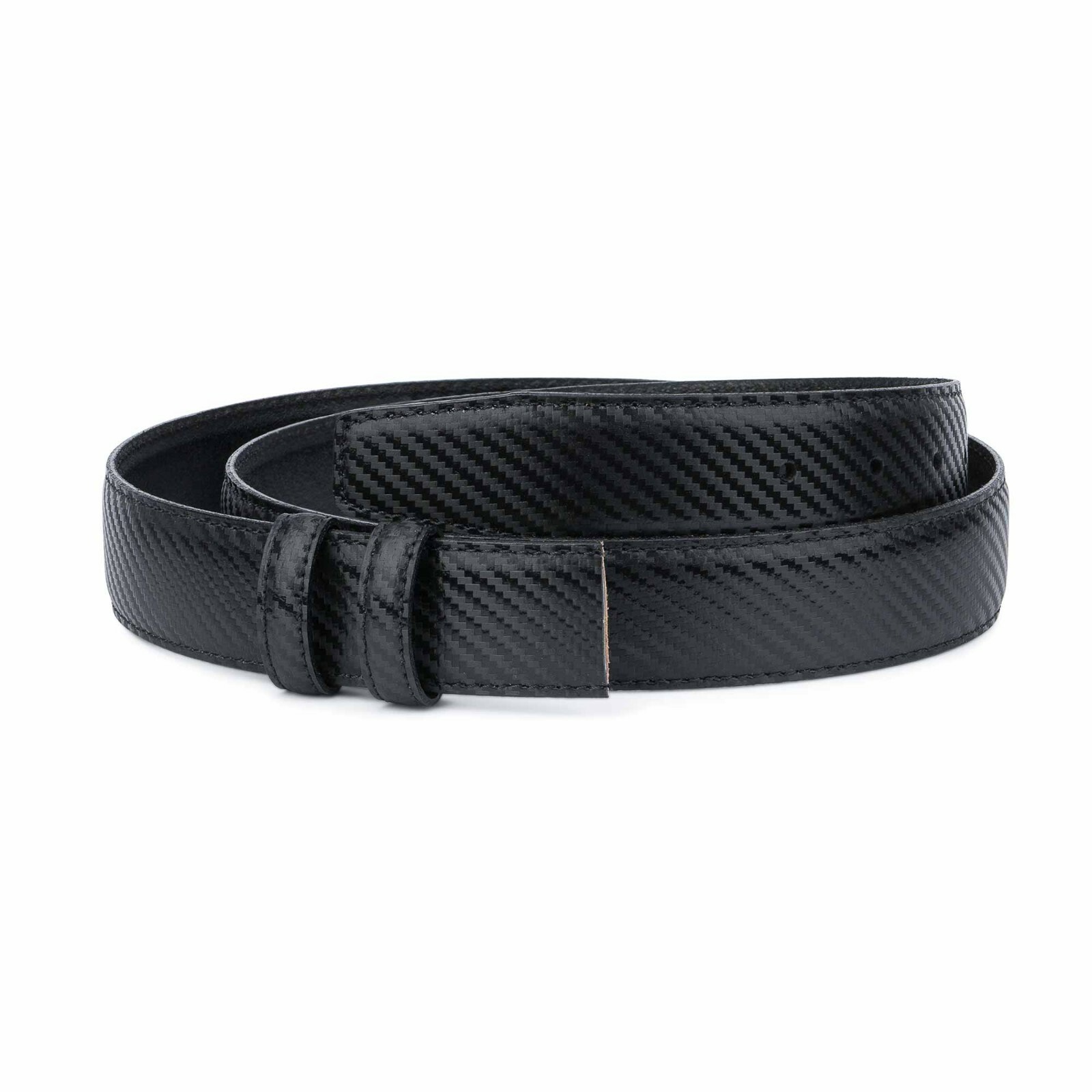 Купить Carbon Black leather belt 