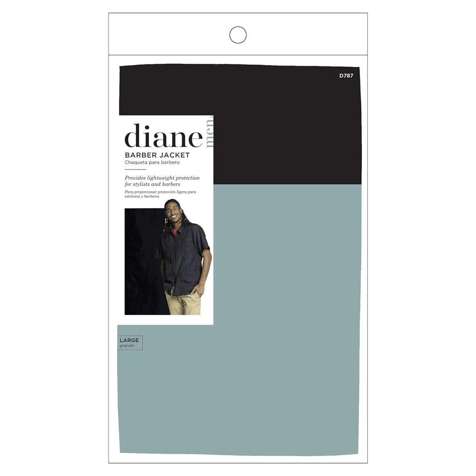 Chaqueta Diane Pro Cremallera, Negra (El Embalaje Puede Variar) Grande (Pack de 1) Foto 4 de 4