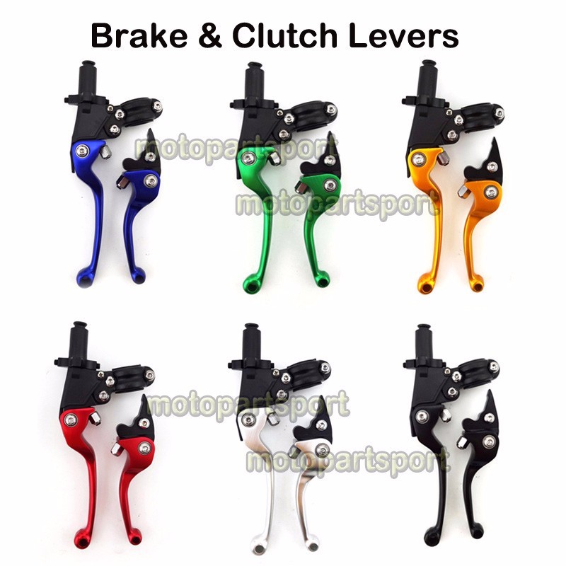 Brake Clutch Levers For 50cc 110 125 140 150 cc XR CRF SSR KLX TTR Pit