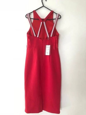 miss anne burgundy dress