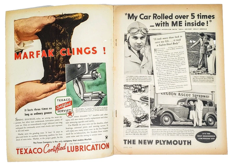 Popular Science June 1934 Vintage Magazine Illustrated Trains Gold Telescopes - Image 3 of 4