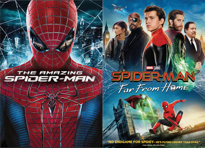 The Amazing Spider-Man /Spider-Man: Far From Home (2012/19) 2 DVD