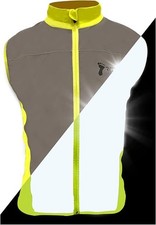 Reflective Bike Vest for Night Visibility   Hi Vis Running  Cycling Gilet