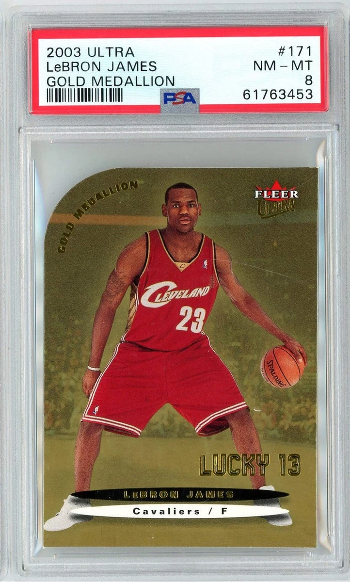 LeBron James Basketball Grade 8 Rookie Sports Trading Cards