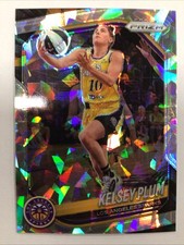 2025 Panini WNBA Prizm Kelsey Plum #59 Ice Prizm