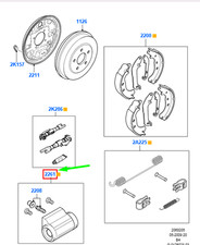 Tambour de frein Ford FOCUS